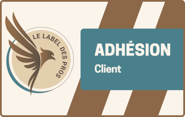 Adhésion client (25€)