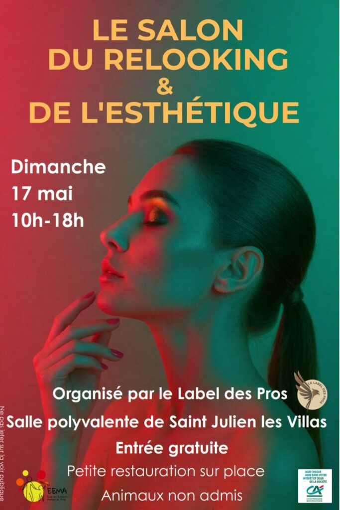 Affiche du salon du relooking et de l'esthétique